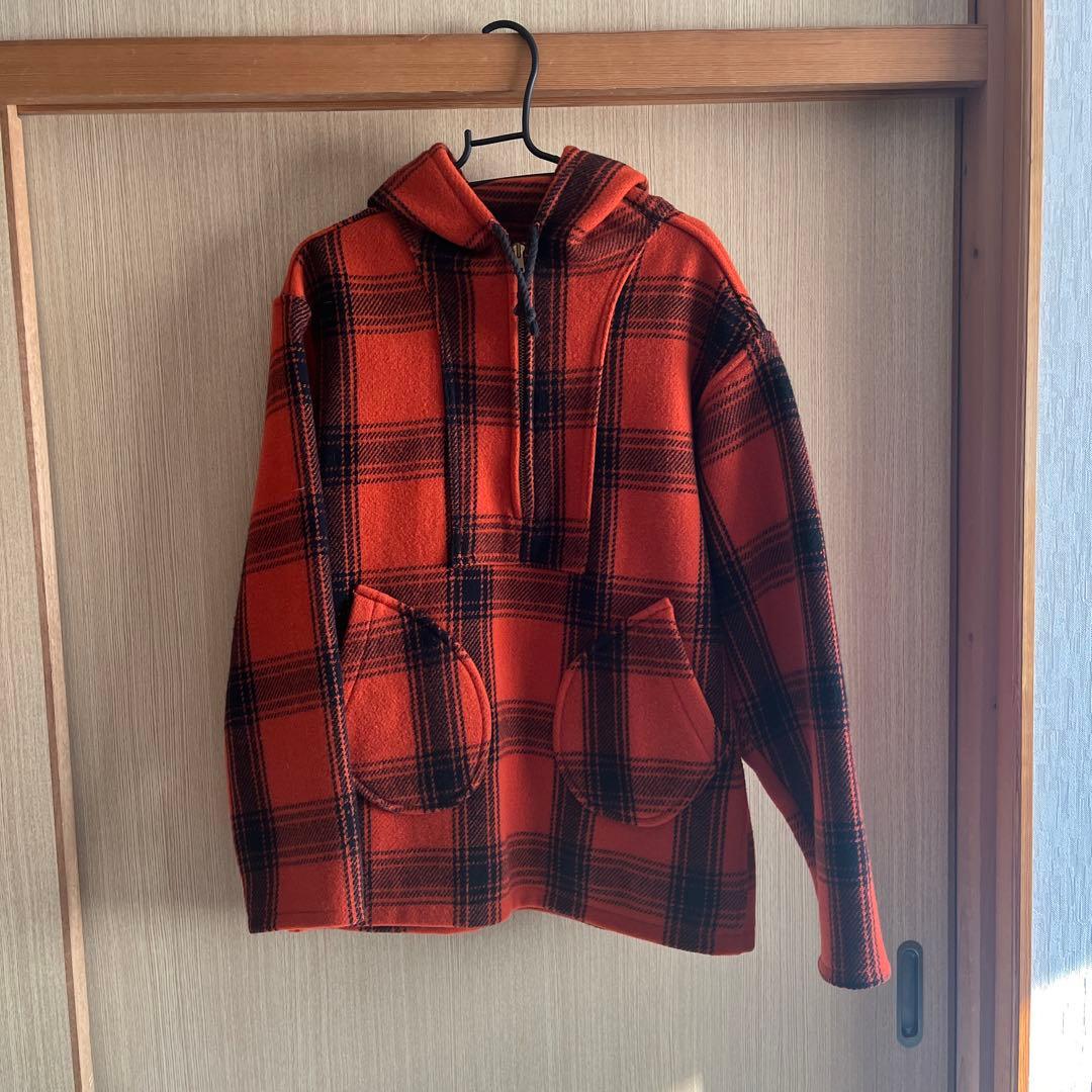 WAREHOUSE チェック　ウール　プルオーバー 40 WAREHOUSE（ウエアハウス） WAREHOUSE 2195 Lot.2195 インディゴ ピン