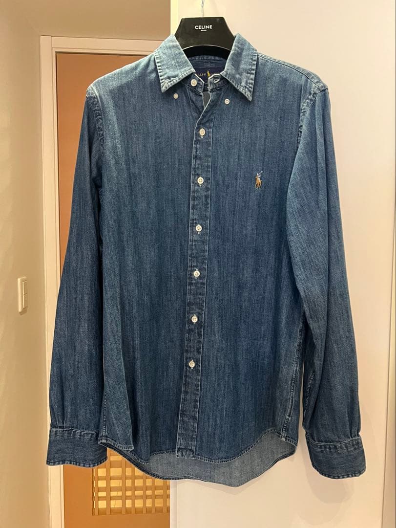 新品同様】山P着用 ラルフローレン デニムシャツ クラシックフィット M