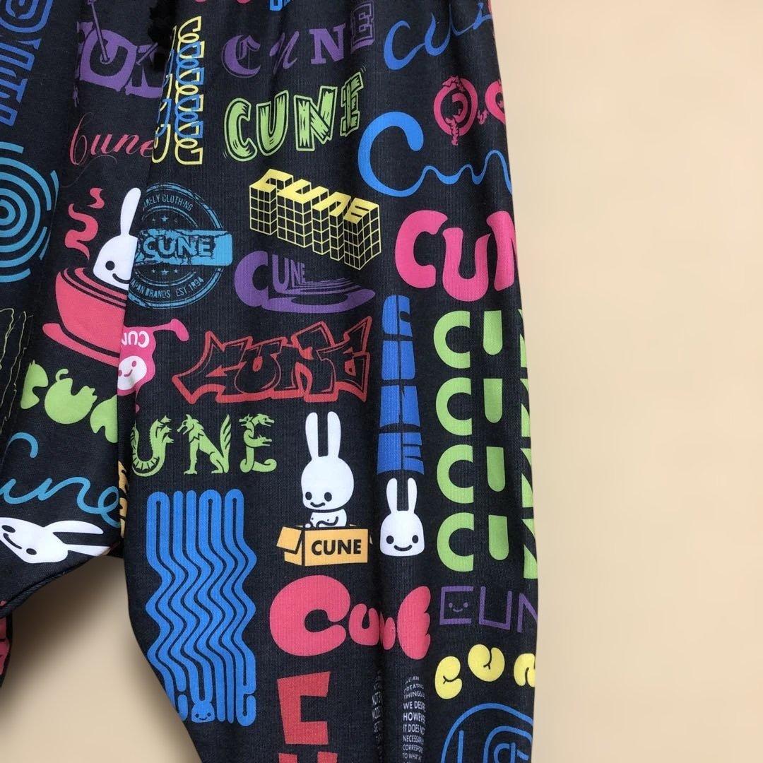 キューン 30thANNIV ロゴたくさんサルエルパンツ サイズ2 - メルカリ