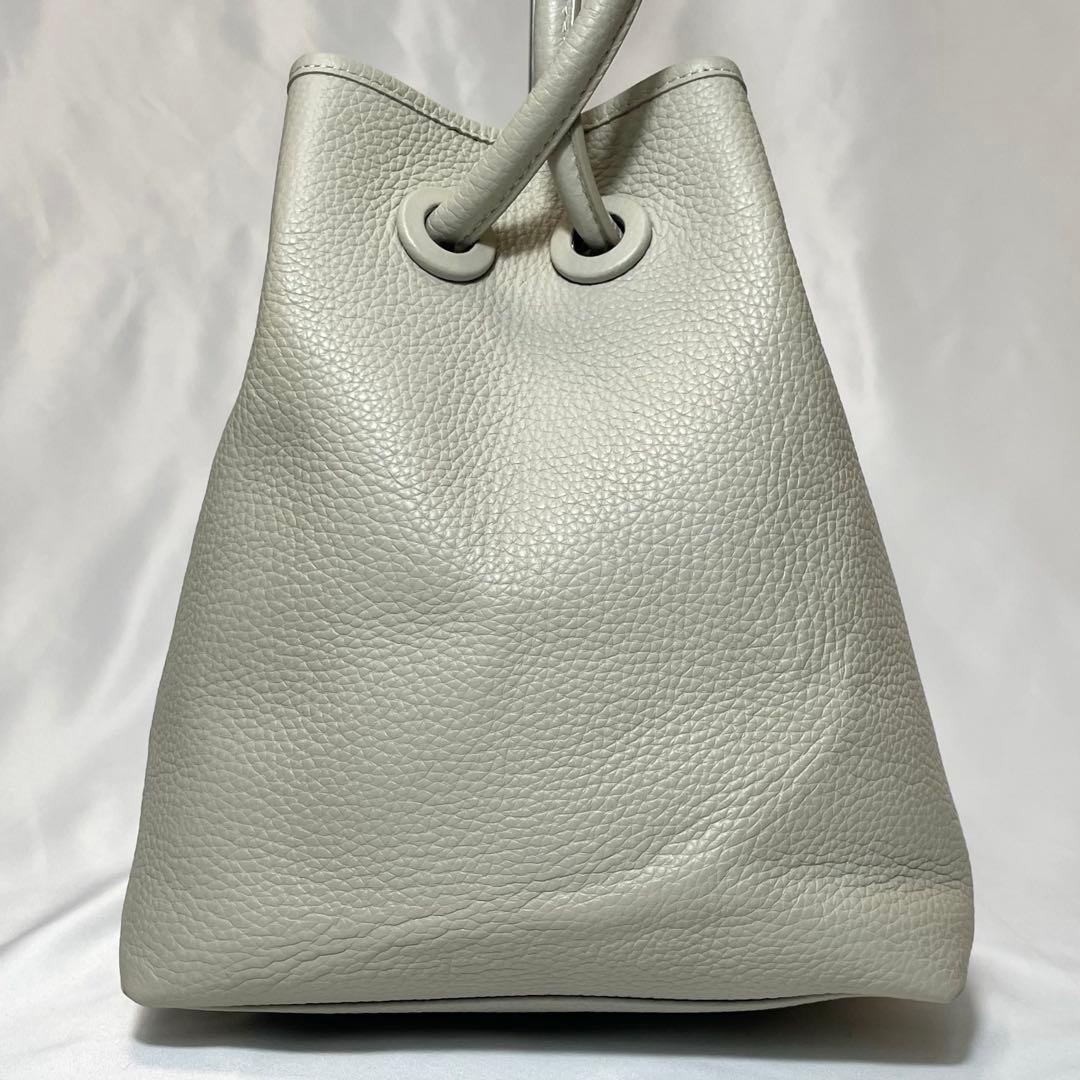 美品】ヴァジック ボンド ナノ ショルダーバッグ 巾着型 2way