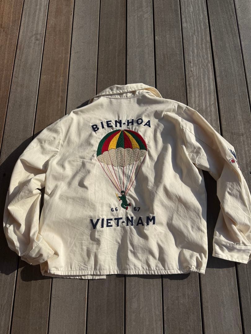 テーラー東洋　ベトジャン　　パラシュート VIET-NAM 刺繍ジャケット TAILOR TOYO / テーラー東洋】 VIETNAM JACKET PARACHUTE AGINGMODEL