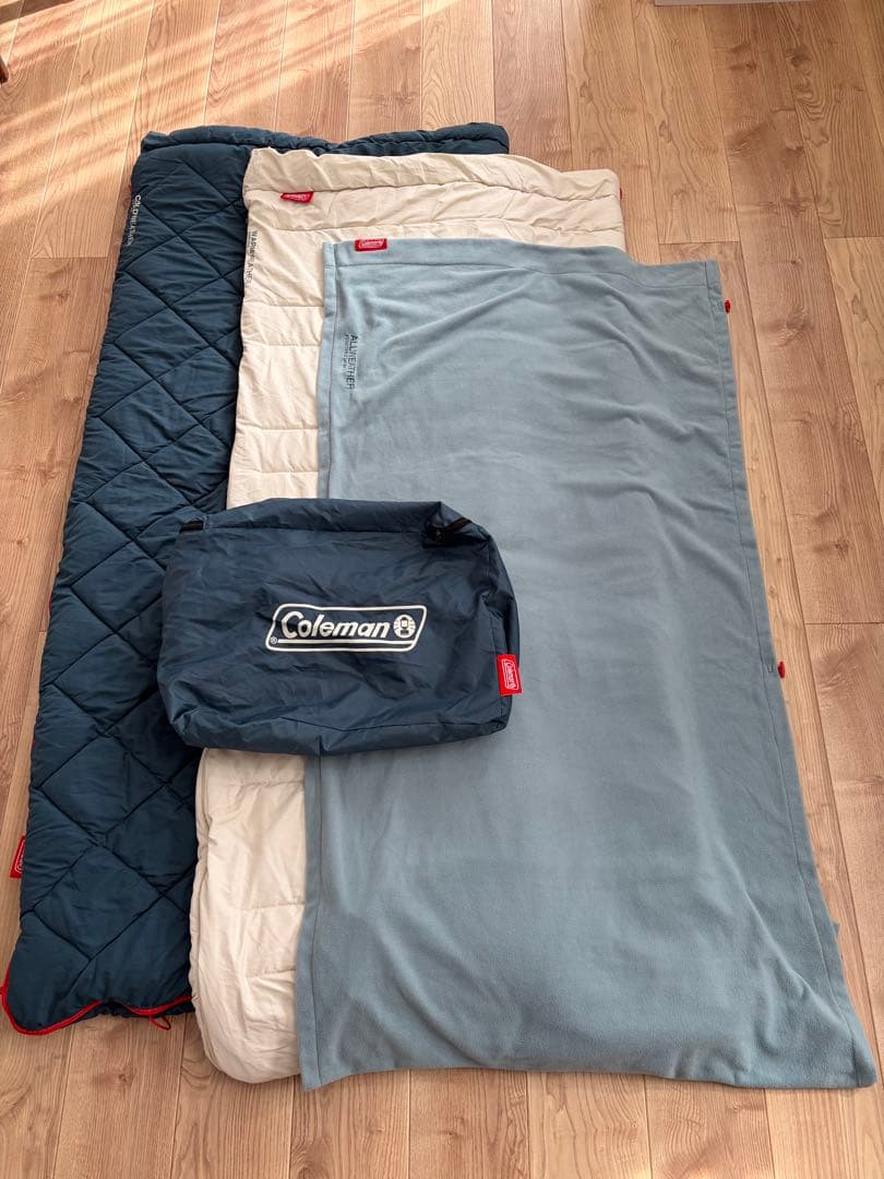 Coleman マルチレイヤースリーピングバッグ コールマンの「マルチレイヤースリーピングバッグ」をレビュー！オール