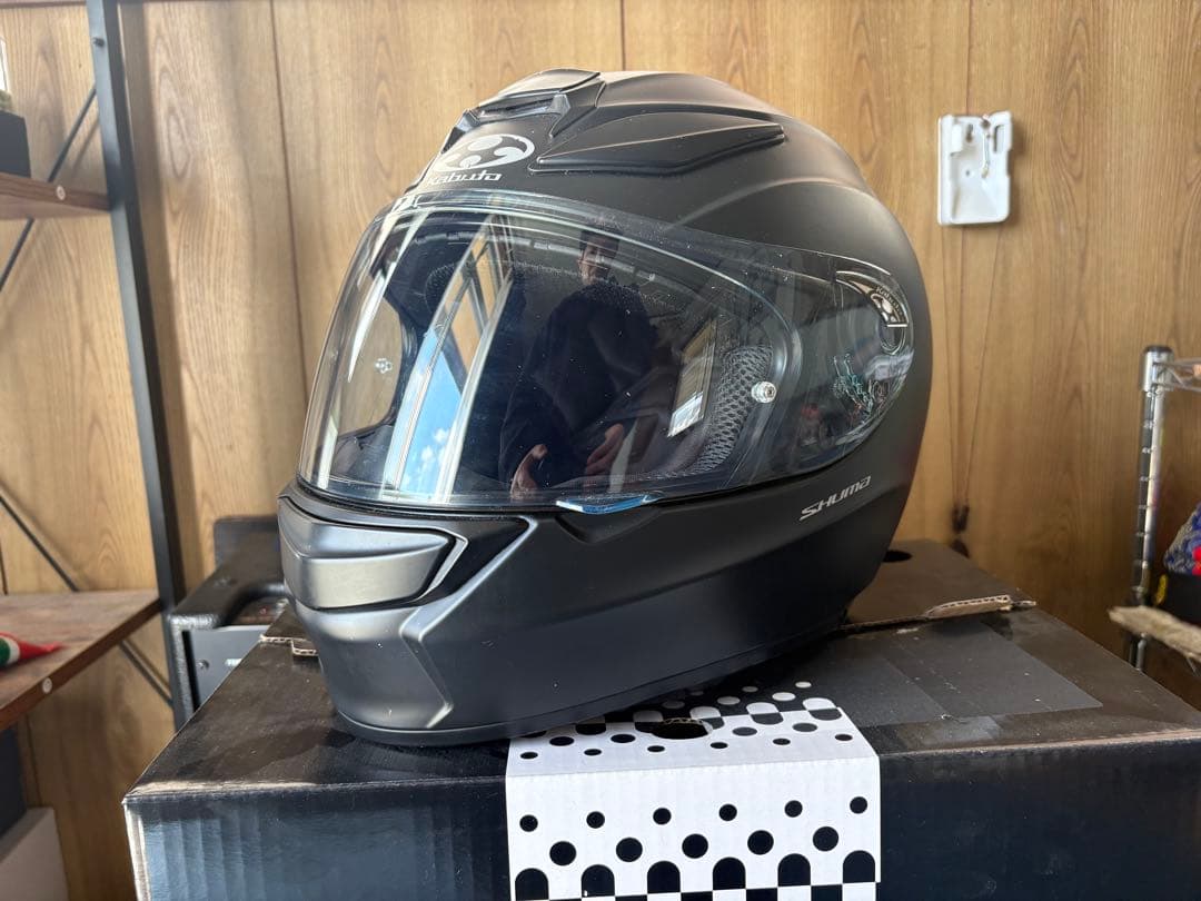 Kabuto フルフェイスヘルメット マットブラック - メルカリ
