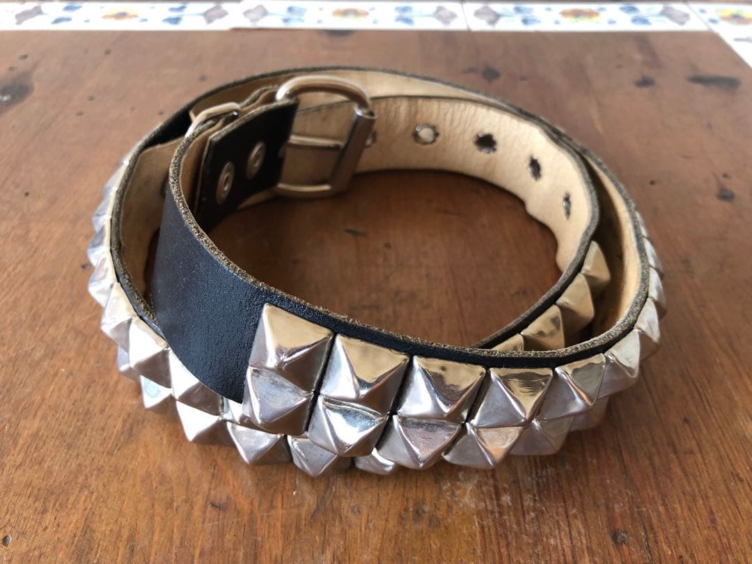 WENDY'S ウェンディーズ 2連スタッズベルト - メルカリ