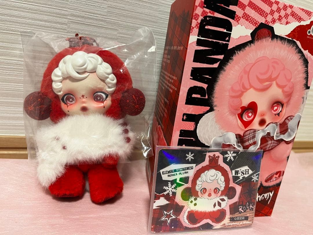 最終お値下げ SKULLPANDAWinter Symphony シークレット skullpanda winter symphony vinyl - Clear Box Toys