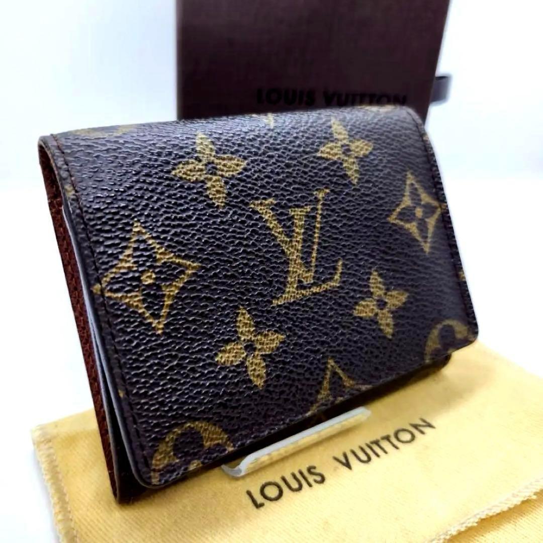 極美品 ルイヴィトン モノグラム 名刺 カード入れ アンヴェロップ M62920 楽天市場】LOUIS VUITTON ルイ ヴィトン モノグラム アンヴェロップ