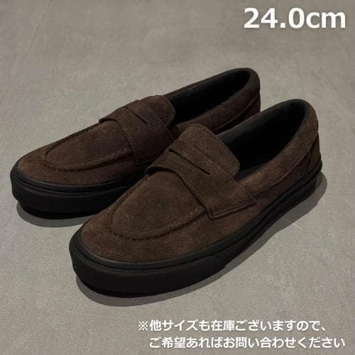 VANS バンズ ローファー V196CF CN スエード ブラウン 24.0 - メルカリ