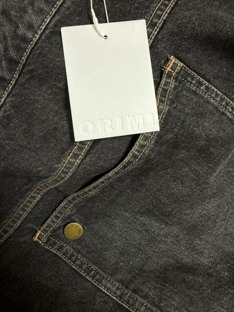 ORIMI overlap baggy denim オーバーラップバギーデニム - メルカリ