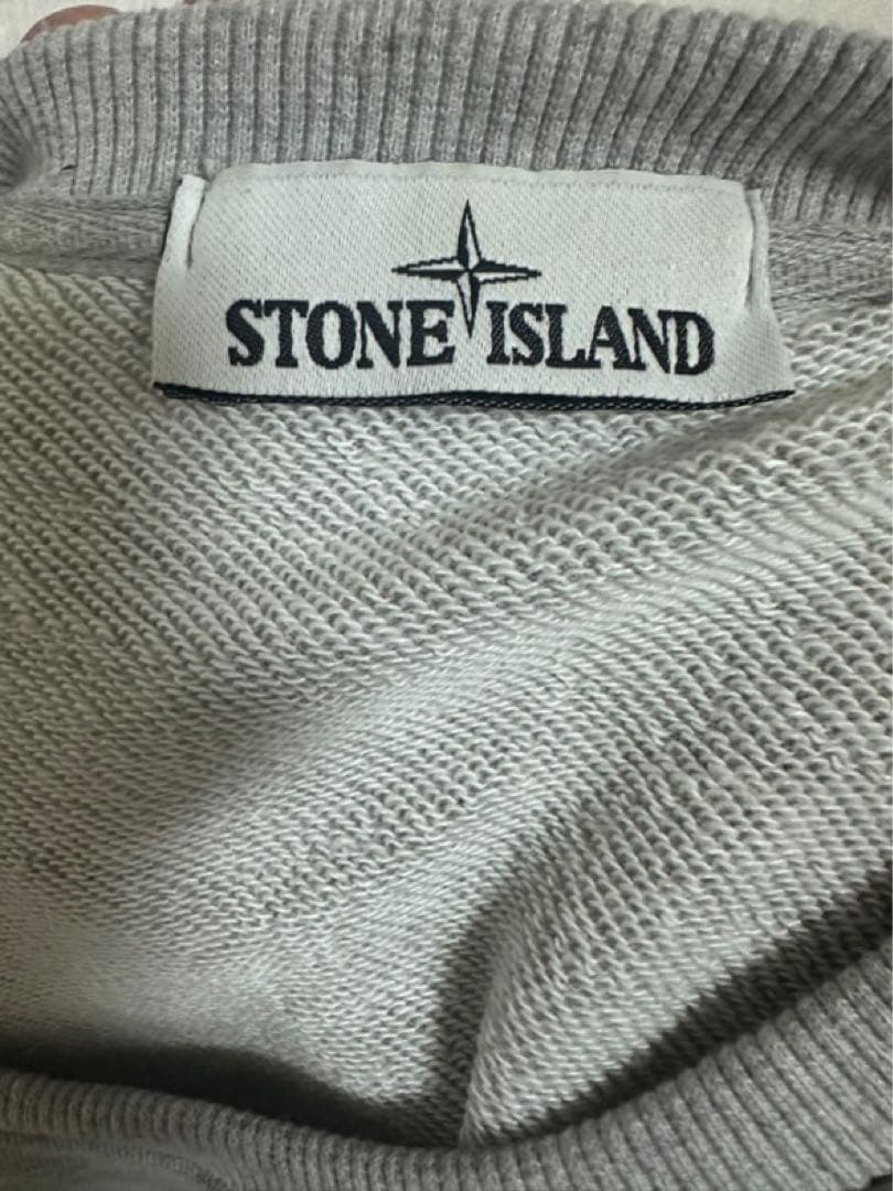 STONE ISLAND グレー スウェット Lサイズ - メルカリ