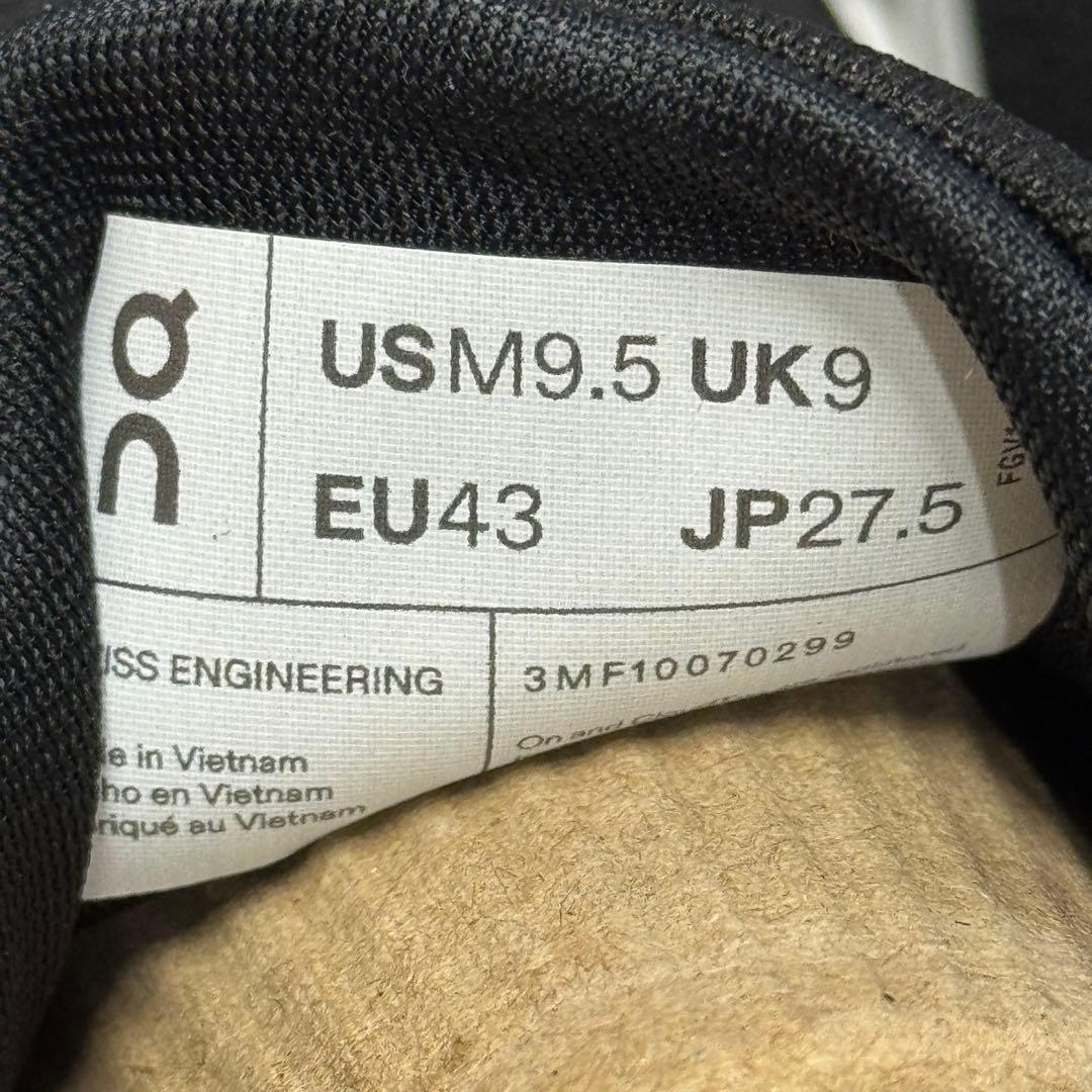 オン　Cloud 6 スニーカー メンズ 27.5cm