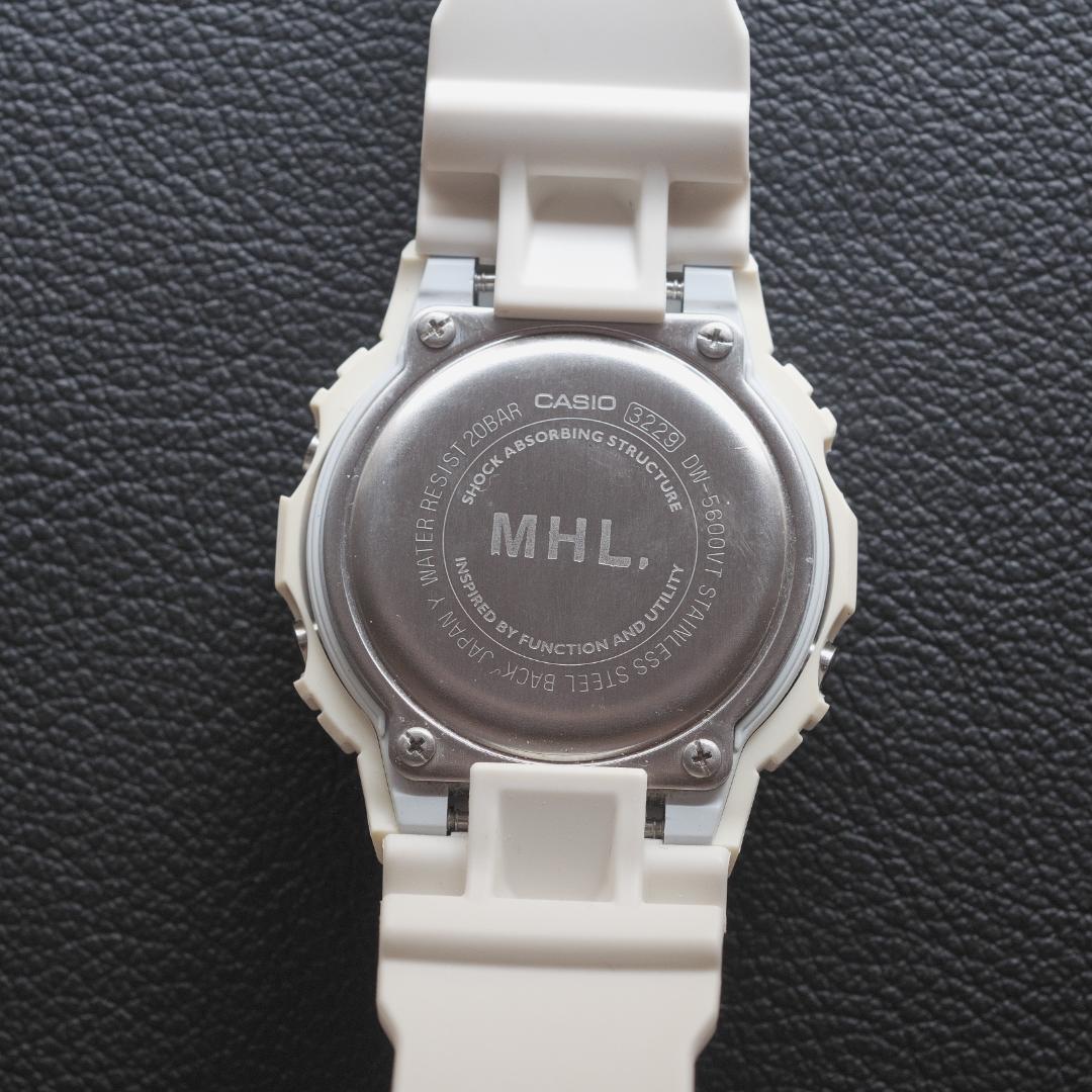 ❀G-SHOCK× MHL. DW-5600❀極美品❀洗浄・稼動品❀ホワイト❀ - メルカリ