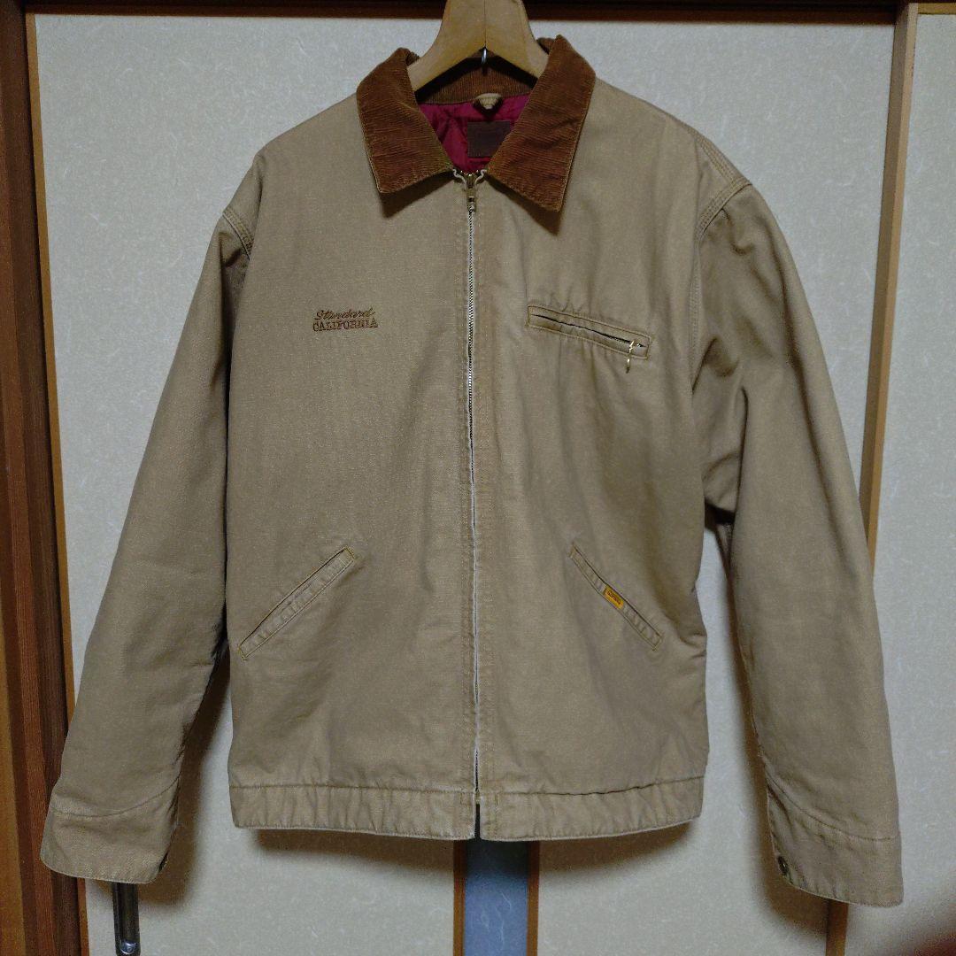 Standard California ダックジャケット Lサイズ Standard California Duck Hood Jacket Vintage Wash delivery