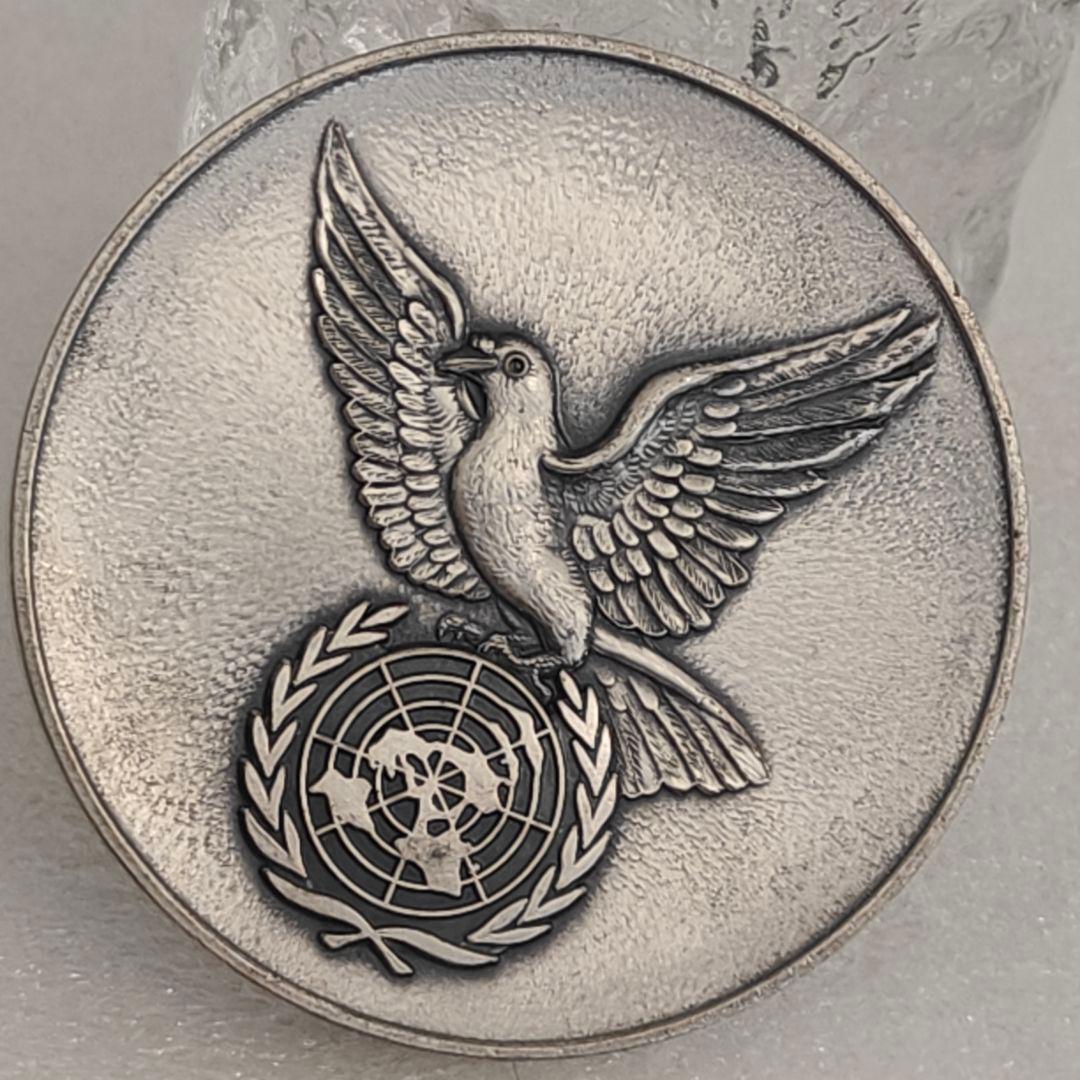 国際人権年記念 1968 銀 記念メダル 非売品 - メルカリ