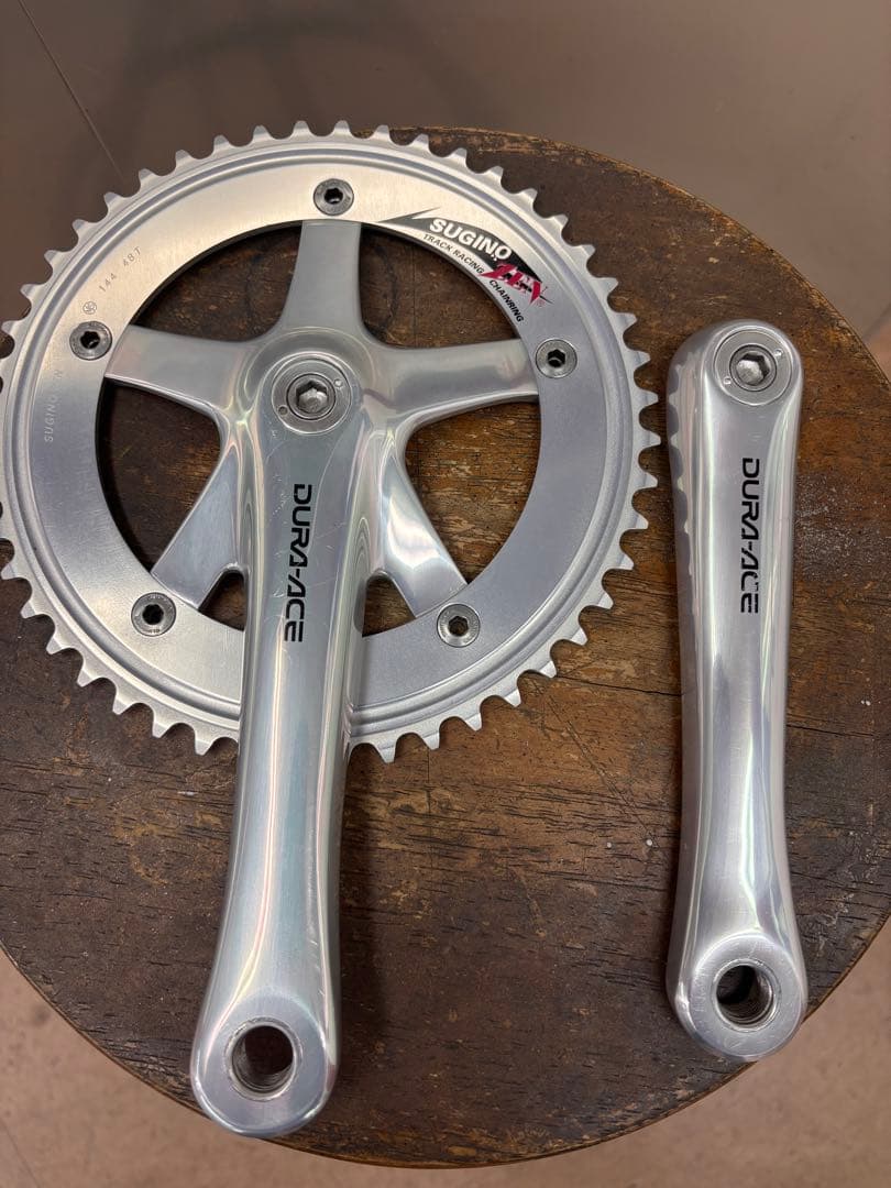 シマノ DURA-ACE FC-7710 NJS 165mm NJS認定！シマノのトラック用クランク、FC-7710 - 自転車通販 – Hakkle