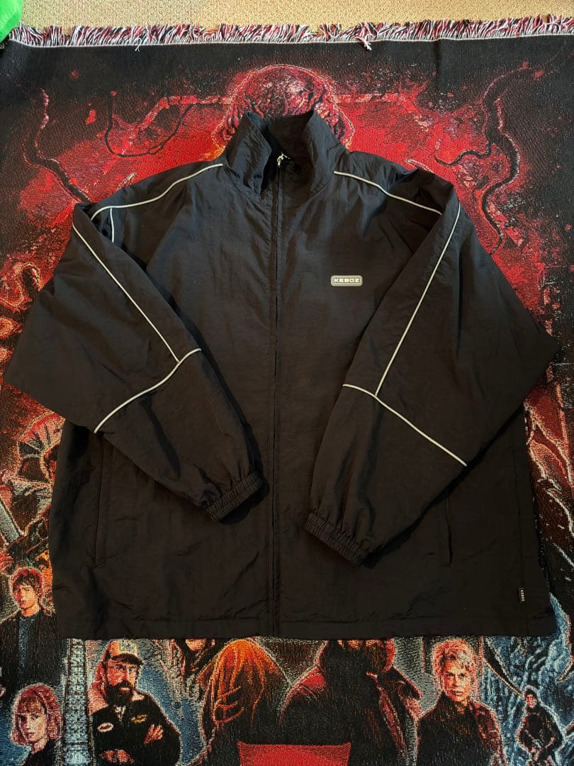 Keboz ナイロントラックジャケットブラック - メルカリ