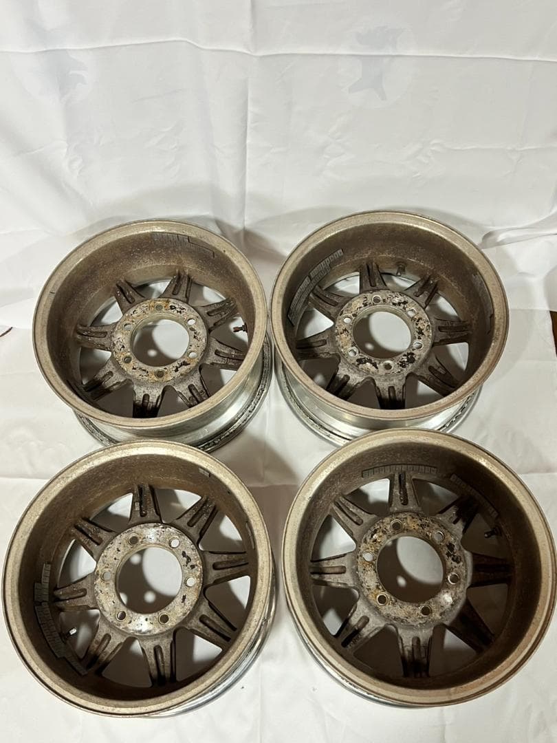 ASAHI アサヒ マッドスポーク 15インチ 4本 139.7 6穴 7J - メルカリ