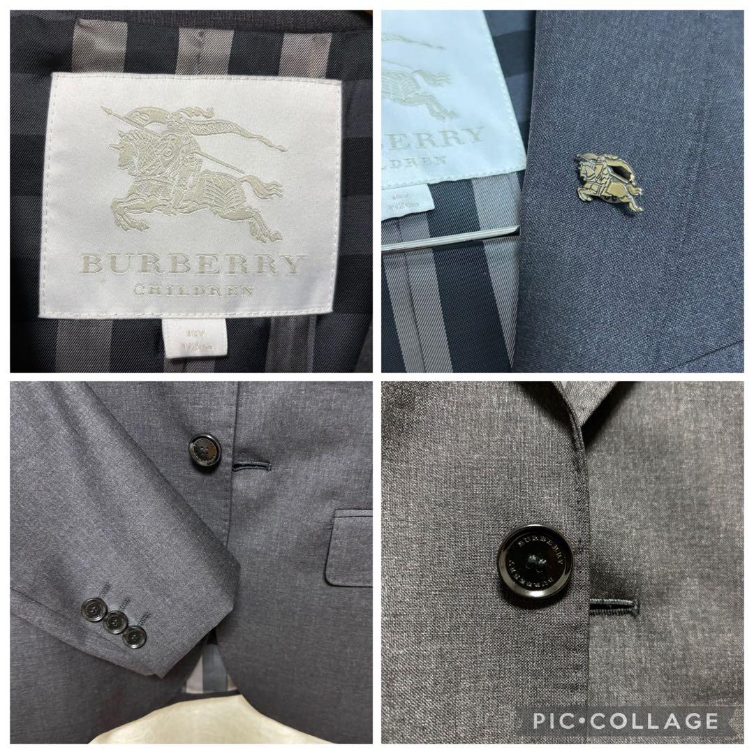 希少 バーバリーブランドスーツ セット ネクタイ 卒業式150 - メルカリ