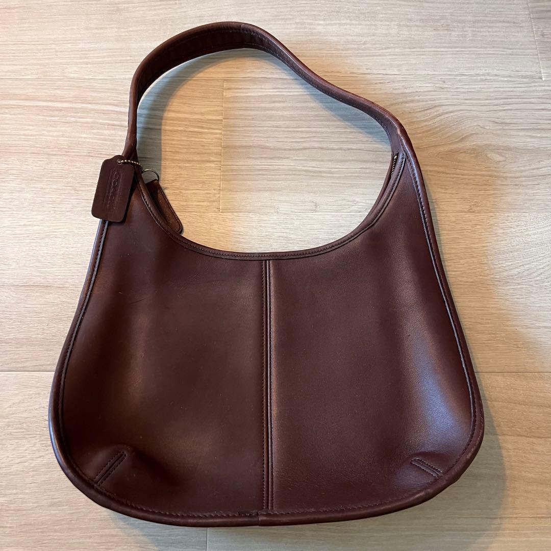 COACH】オールドコーチエルゴワンショルダーバッグ茶色ヴィンテージ