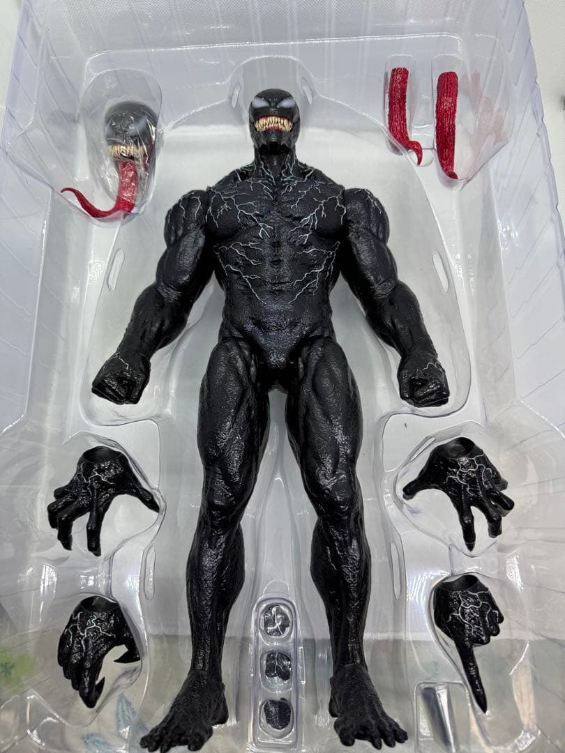 【ホットトイズ】ヴェノム(Venom )フィギュア 完美品 マーベル・コミックの『ヴェノム』が1/6スケールの可動フィギュアと