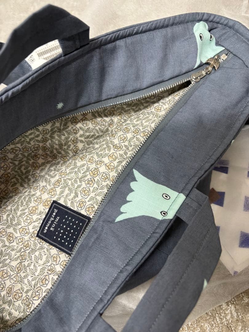 ミナペルホネン☆troll☆ショルダーバッグ S グレー - メルカリ