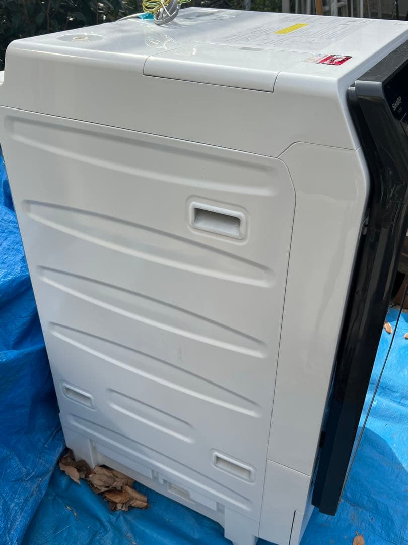 ウ*ー様 K 美品 SHARP ドラム式洗濯乾燥機ES-G11B-SL 2024 - メルカリ