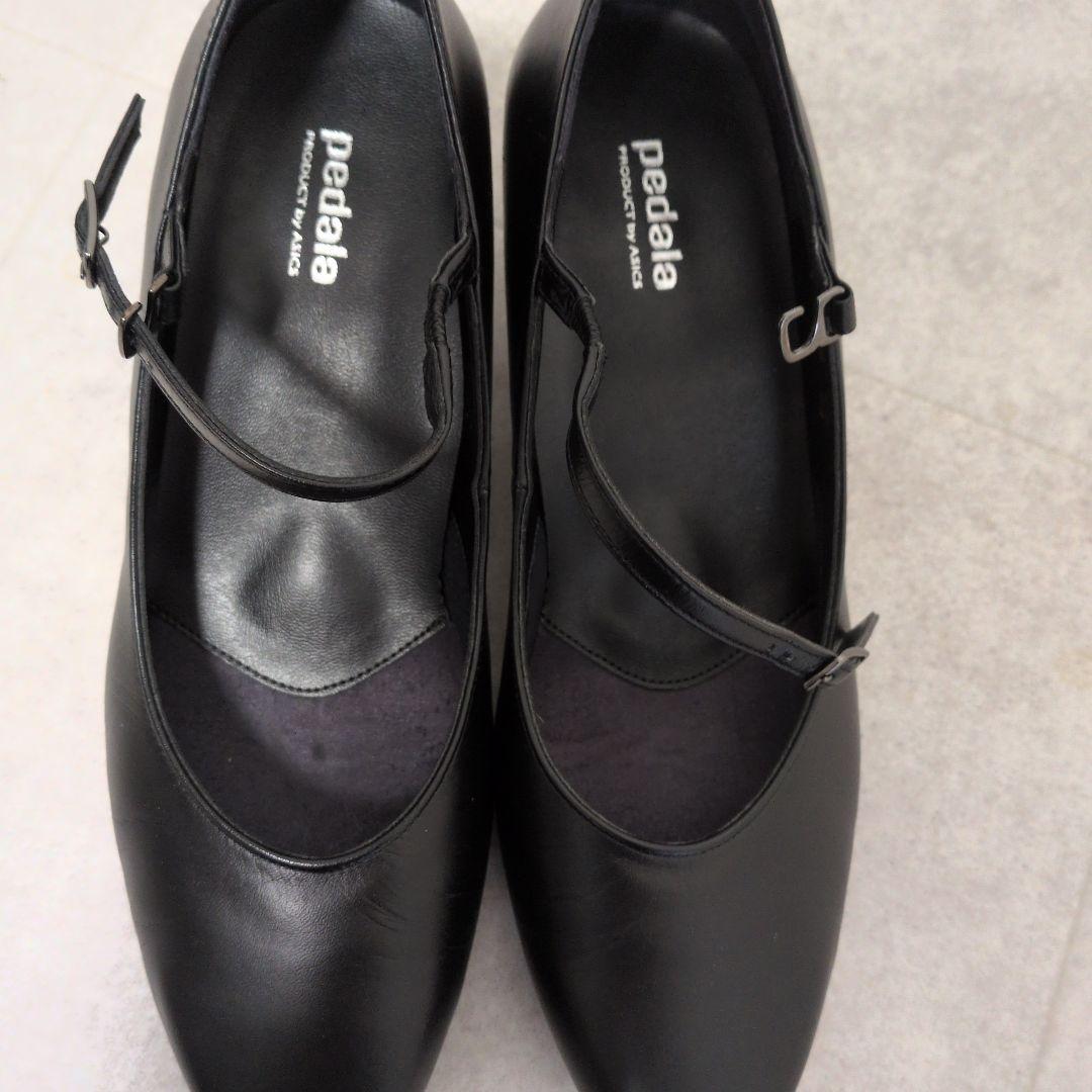 PEDALA asics ペダラ アシックス パンプス ストラップ 23cmEE - メルカリ