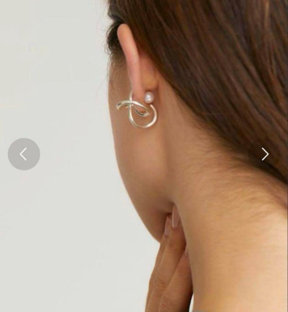 専用♡イーエム e.m.☆ ピアス ノットピアス パール SVR925