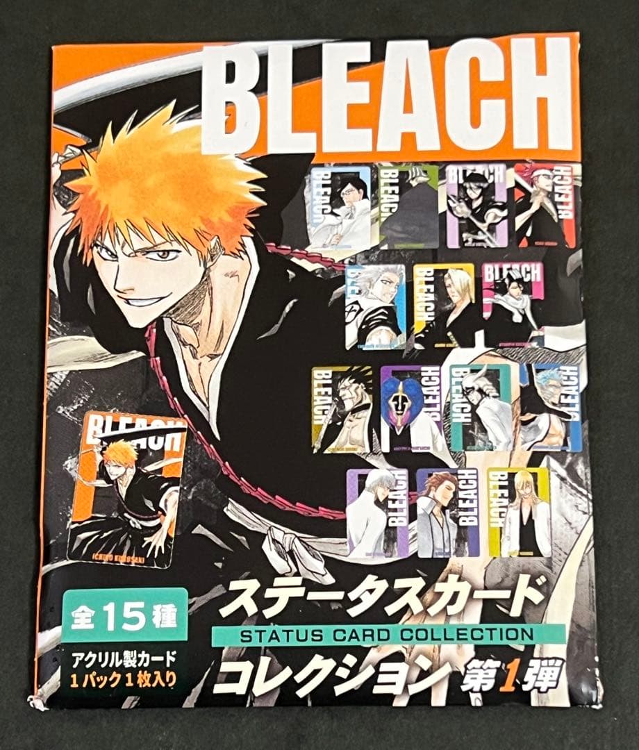 BLEACH ブリーチ ステータスカードコレクション 第1弾 未開封10点