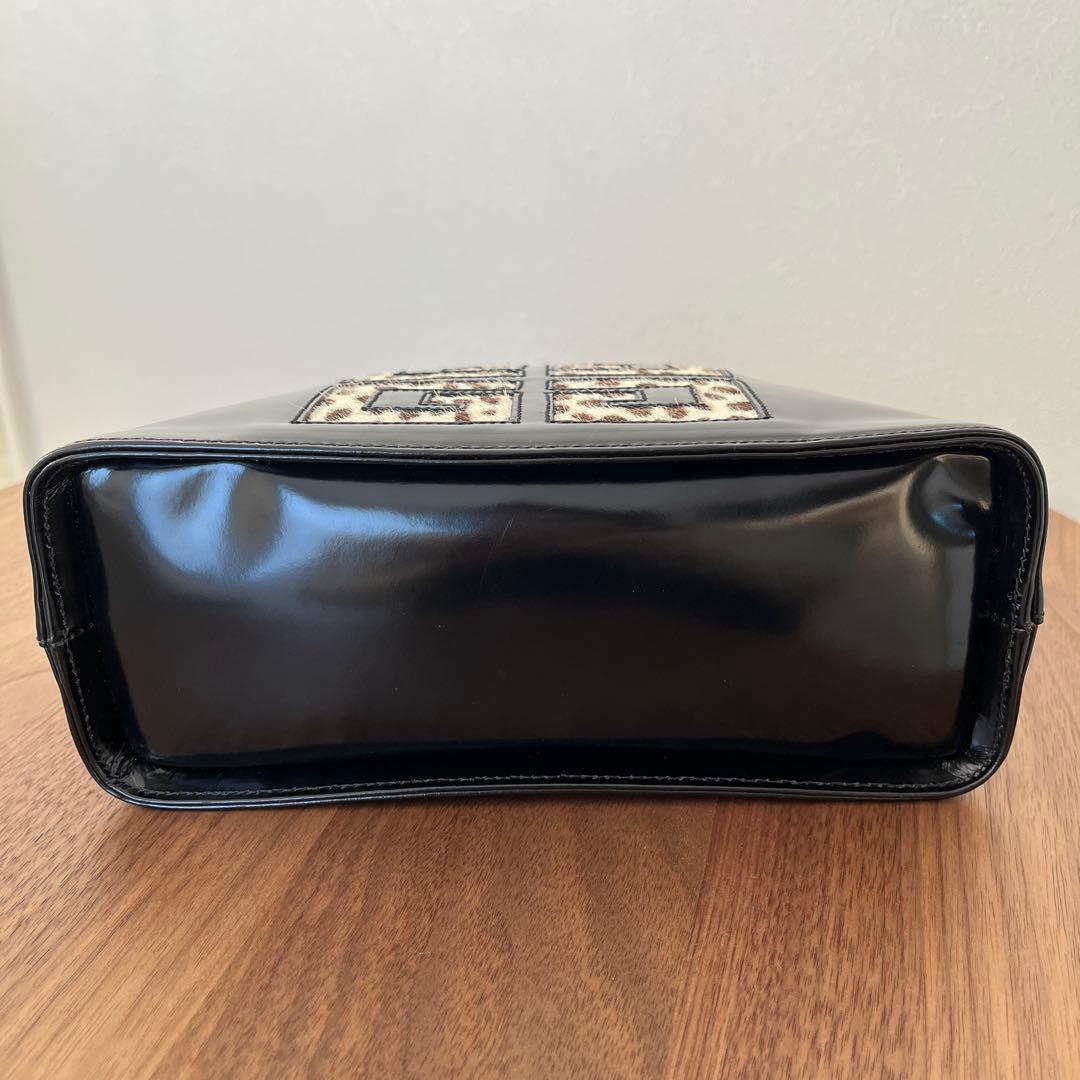 ジバンシー】レア 4Gロゴ バッグ ゴールド金具 ヴィンテージ ハラコ