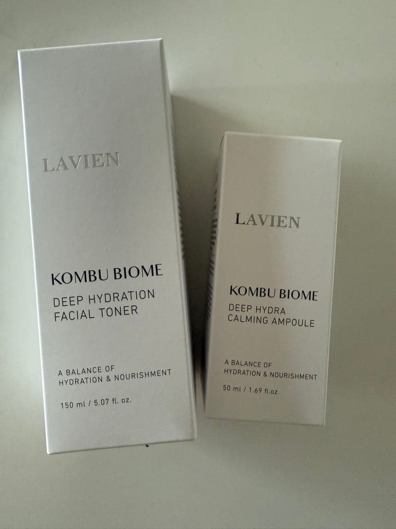 LAVIEN KOMBU BIOME トナー＆アンプルセット