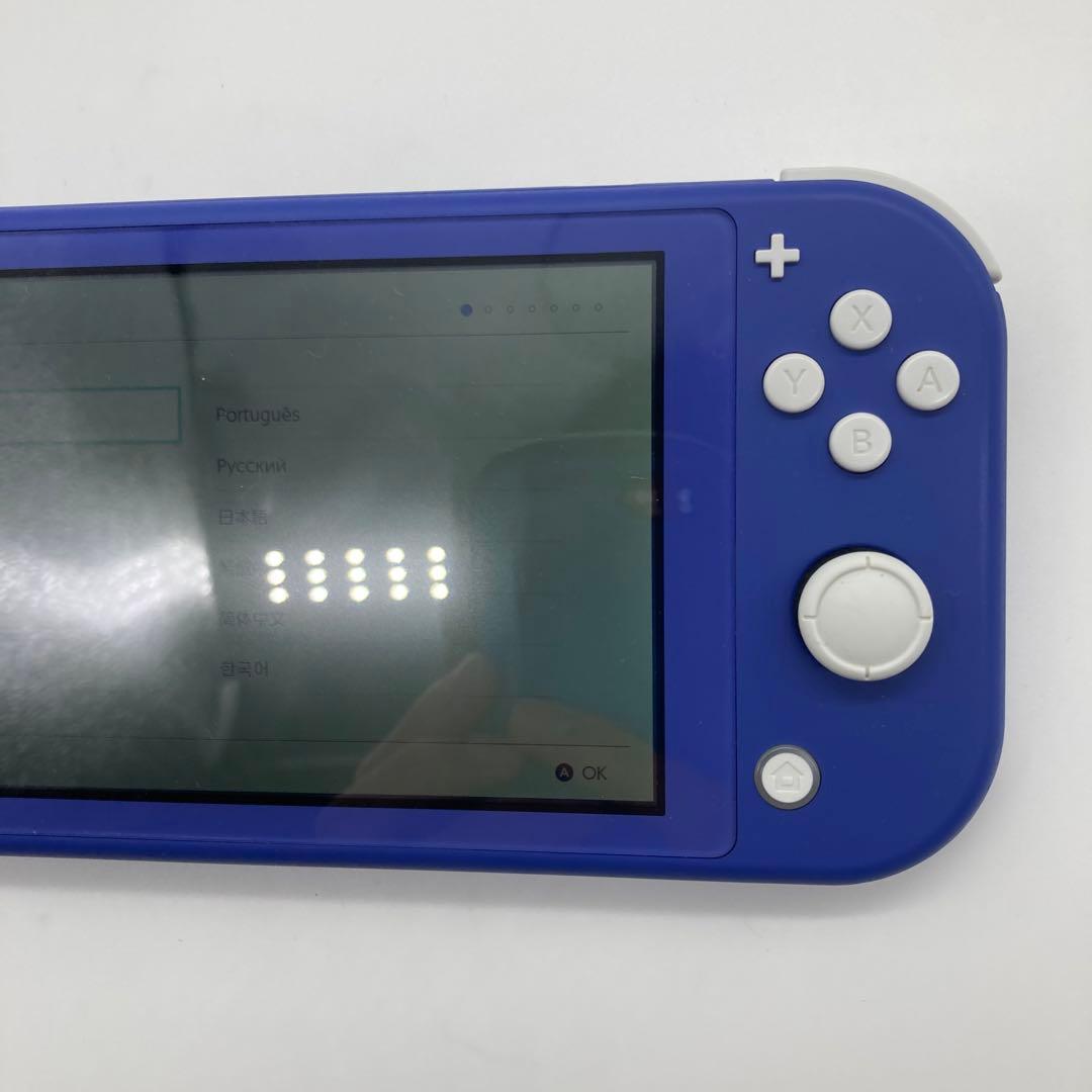 極上品✨ Nintendo switch Lite ライト ブルー 本体のみ - メルカリ