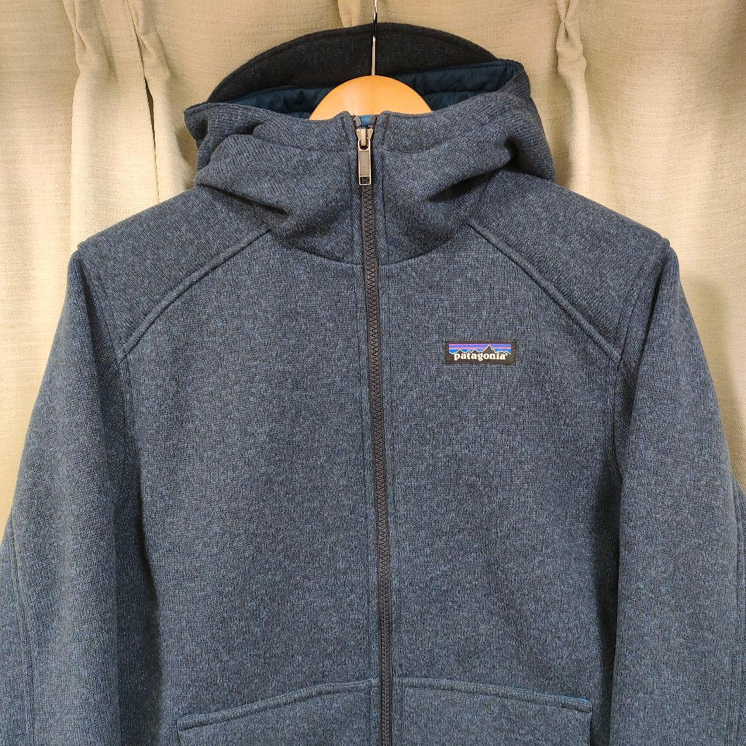 パタゴニア インサレーテッドベターセーターフーディ S ネイビー 25821