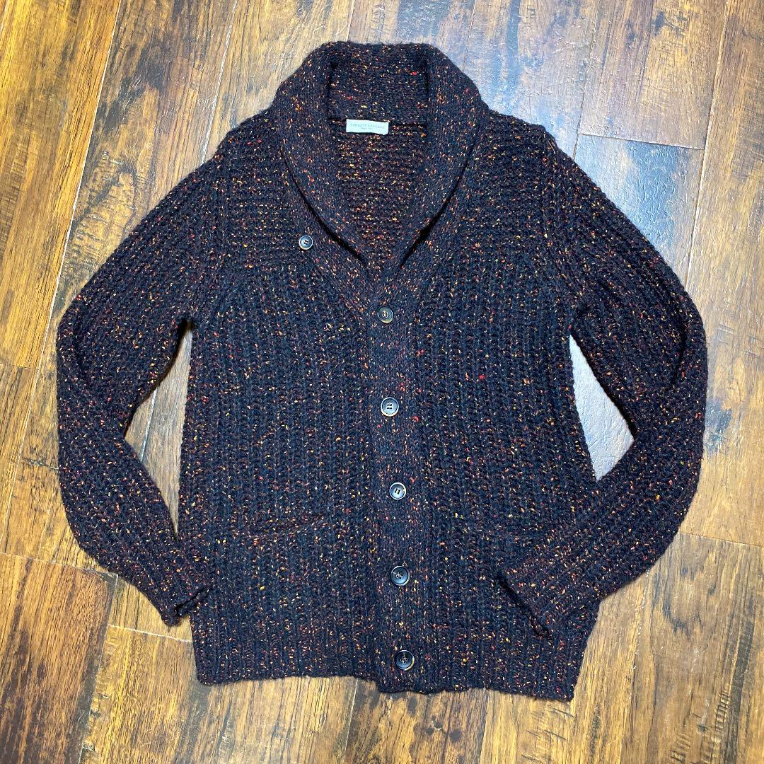 J*1様 傑作！ロベルトコリーナ　ニットカーディガン　ガウン　48 J*1様 傑作！ロベルトコリーナ ニットカーディガン ガウン 48 - メルカリ