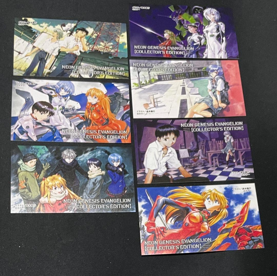 30周年記念 愛蔵版 新世紀エヴァンゲリオン 名刺サイズイラストカード