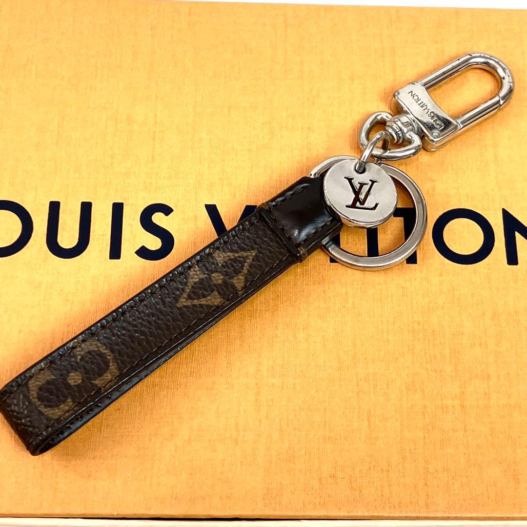 【極美品】ルイヴィトン　ポルトクレ　スリムドラゴンヌ　M77165 キーホルダー LOUIS VUITTON（ルイ・ヴィトン） ポルト クレ スリム ドラゴンヌ