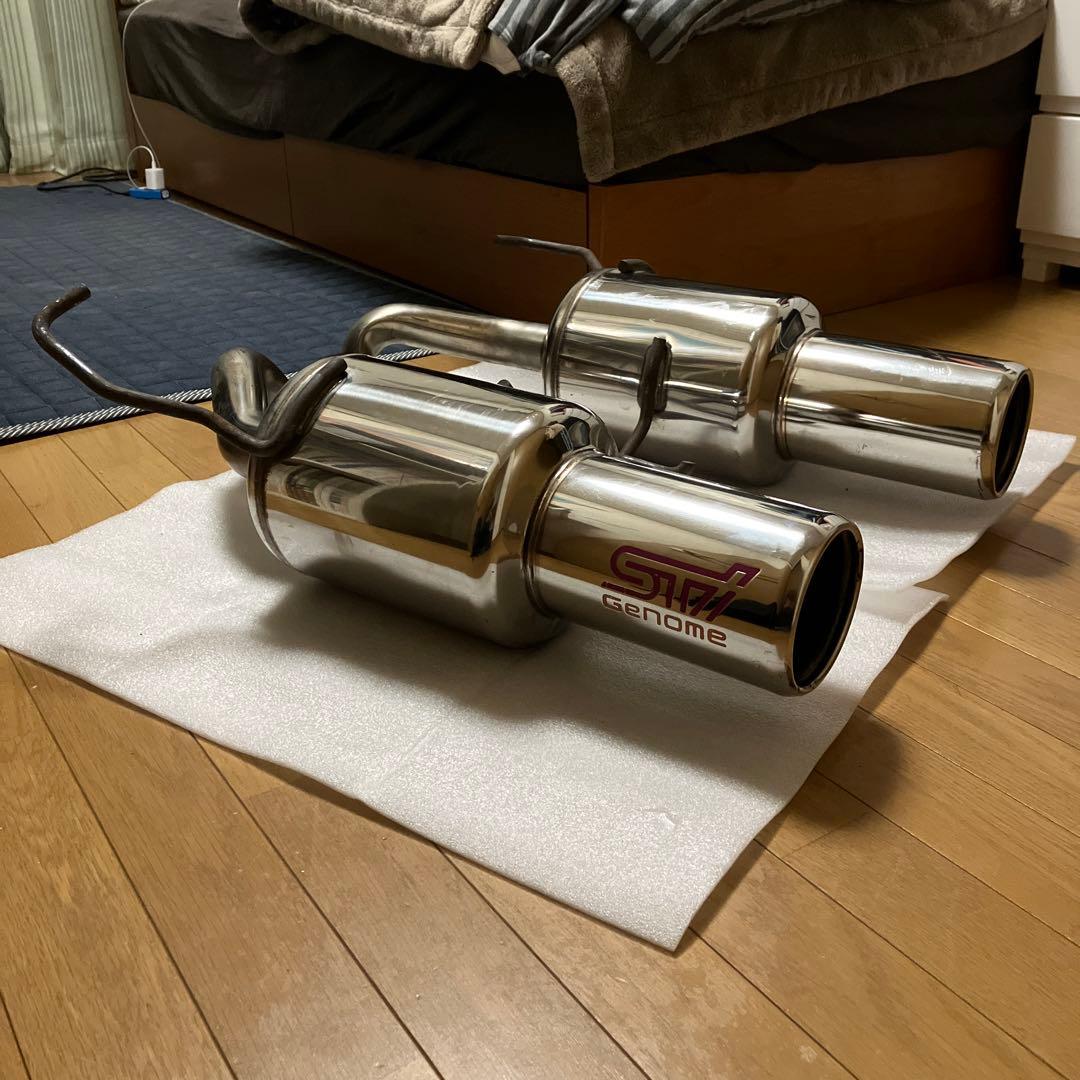 STI ゲノムマフラー スバルレガシィツーリングワゴ BP5用 ガスケット付