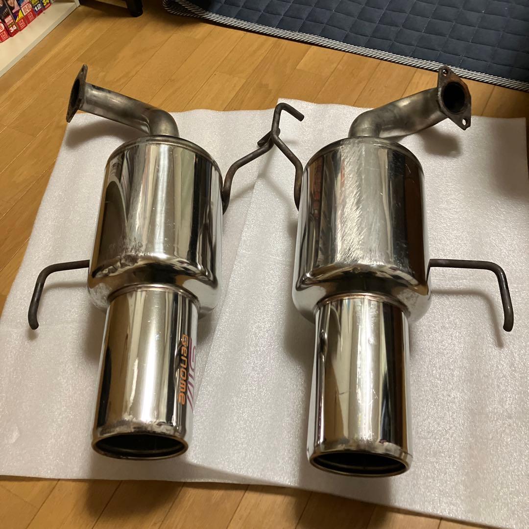 STI ゲノムマフラー スバルレガシィツーリングワゴ BP5用 ガスケット付