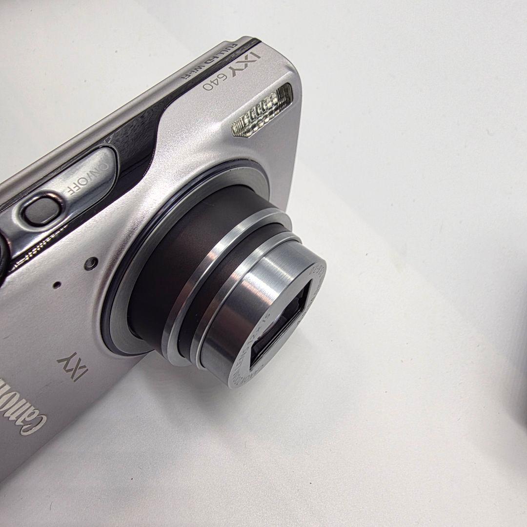 美品】Canon IXY 640 シルバー☆純正充電器・バッテリー付 - メルカリ