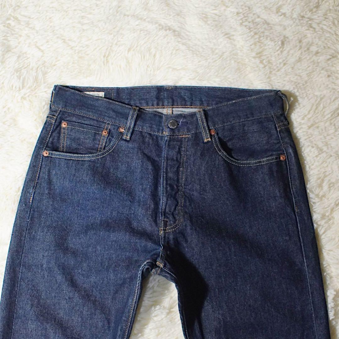 USA製《リーバイス》501 プレミアムライン(W31) 濃紺 セルビッチ 赤耳