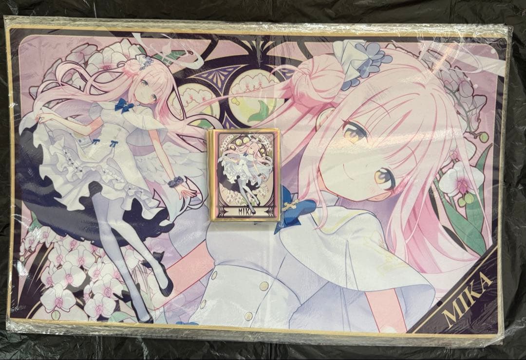 ブルーアーカイブ　ブルアカ　スリーブ　プレイマット　セット　聖園ミカ Amazon.co.jp: 聖園ミカ プレイマット ブルアカ -Blue Archive