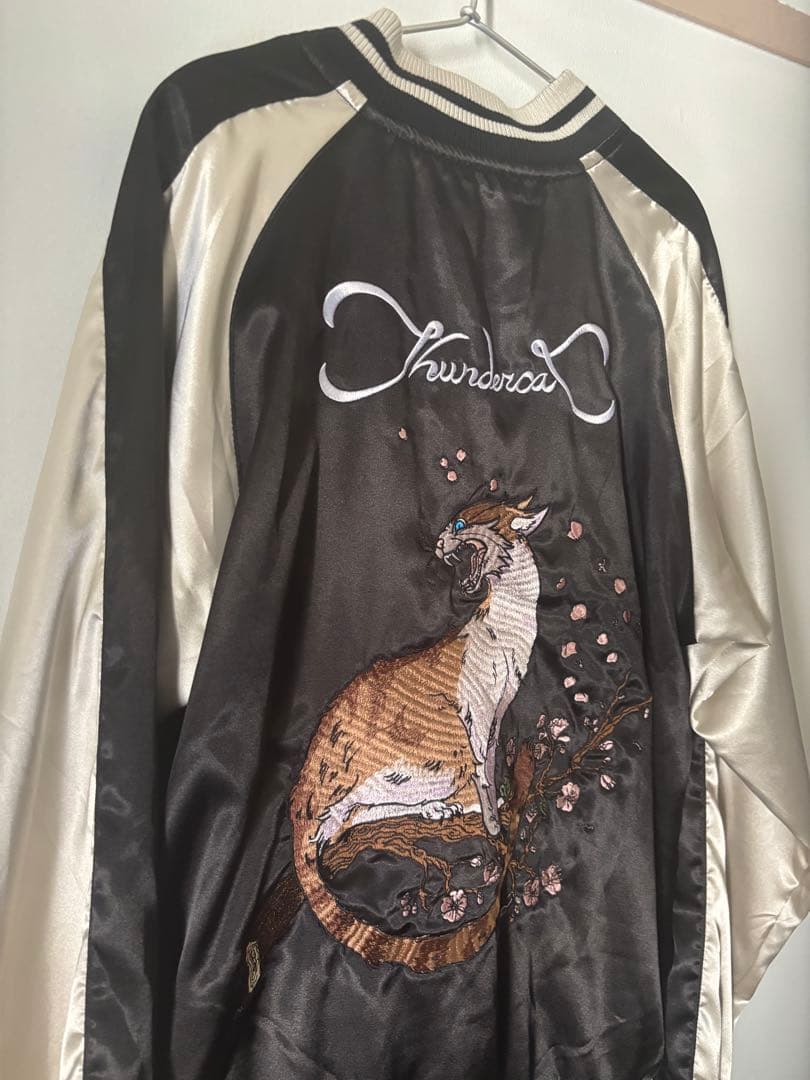 値下 Thundercat サンダーキャット スカジャン ジャケット バンド