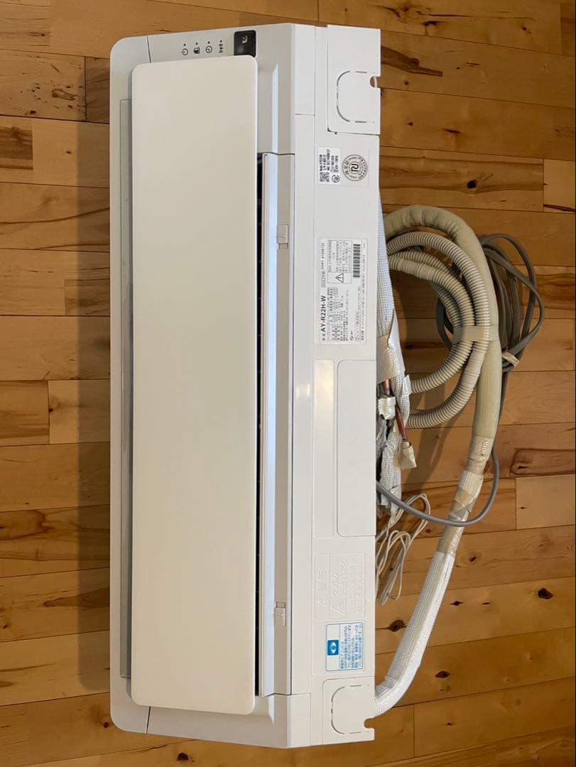 SHARP エアコン本体 室外機 AY-R22H-W 2023年製（保証書付き） SHARP AY-R22H-W ホワイト系 R-Hシリーズ [エアコン (主に6畳用) 2023