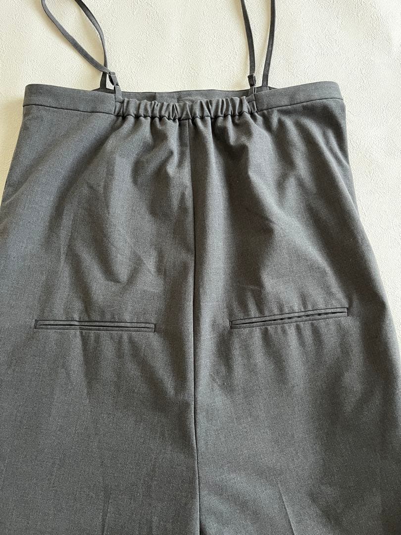 SLOBEIENA 23AW ツイルトロアイラインサロペット オールインワン