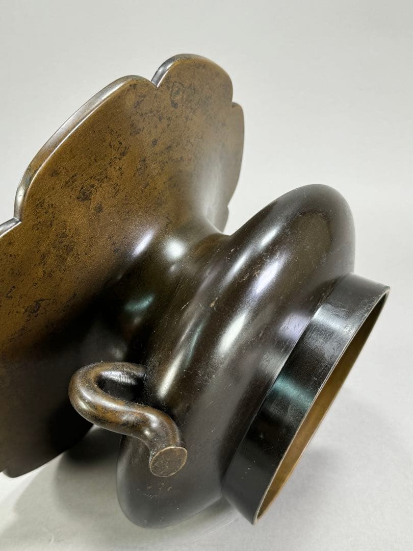 いけばな 池坊 古流 龍生派 銅鋳造 花器 花瓶 華道具 銅花器 伝統