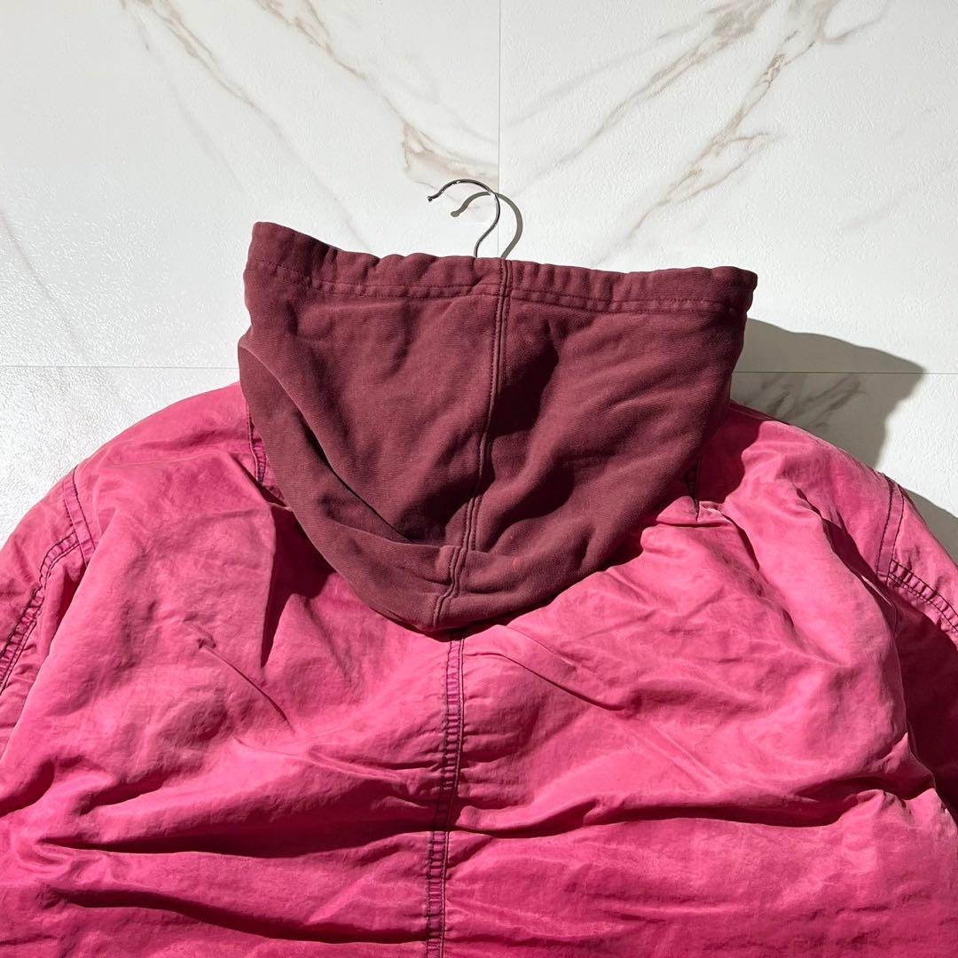 未使用 定価8万 ディーゼル レイヤード パーカー ma1 グラデーション