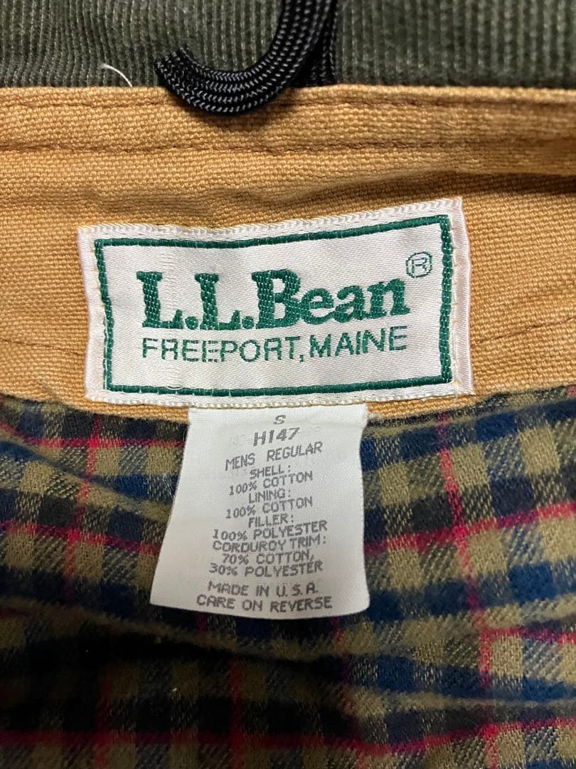L.L.Bean USA製 ハンティングジャケット Sサイズ