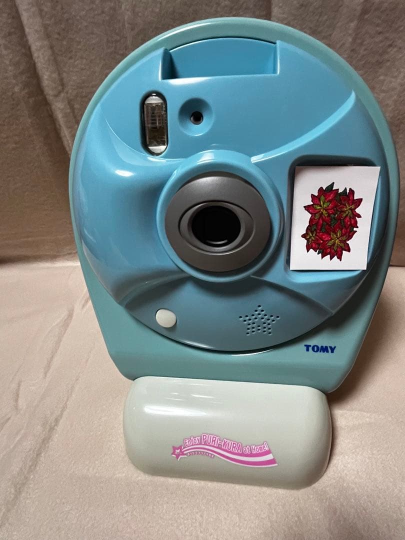 TOMY おうちでプリクラDX レトロ チェキ カメラ instax mini - メルカリ