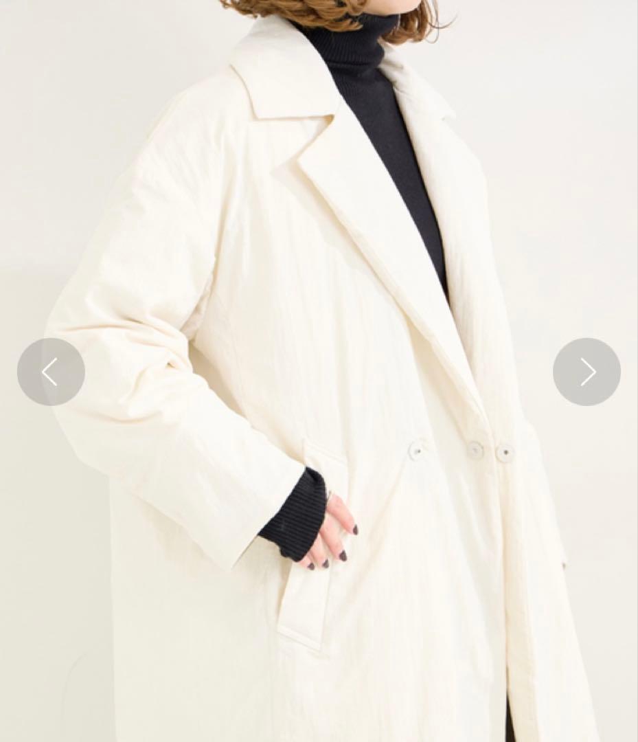 B.C STOCK ワッシャーナイロンダウンチェスターコート ロングダウン