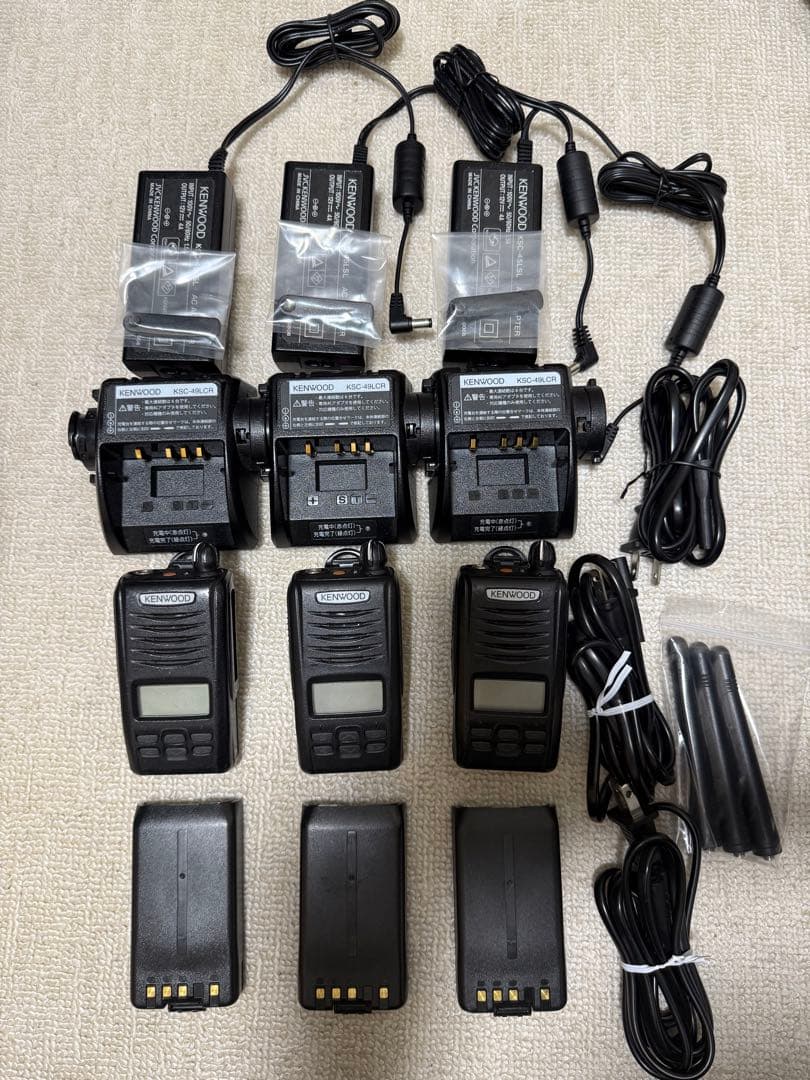 【3台セット】ケンウッド デジタルトランシーバーTPZ-D503 インカム TPZ-D503┃JVCケンウッド（JVC KENWOOD）┃インカム・トランシーバー