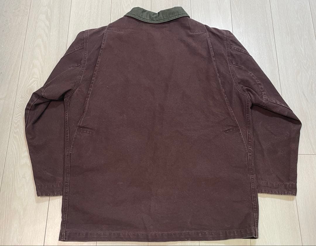 90s L.L.Bean FIELD COATパープル 珍カラー ハンティング